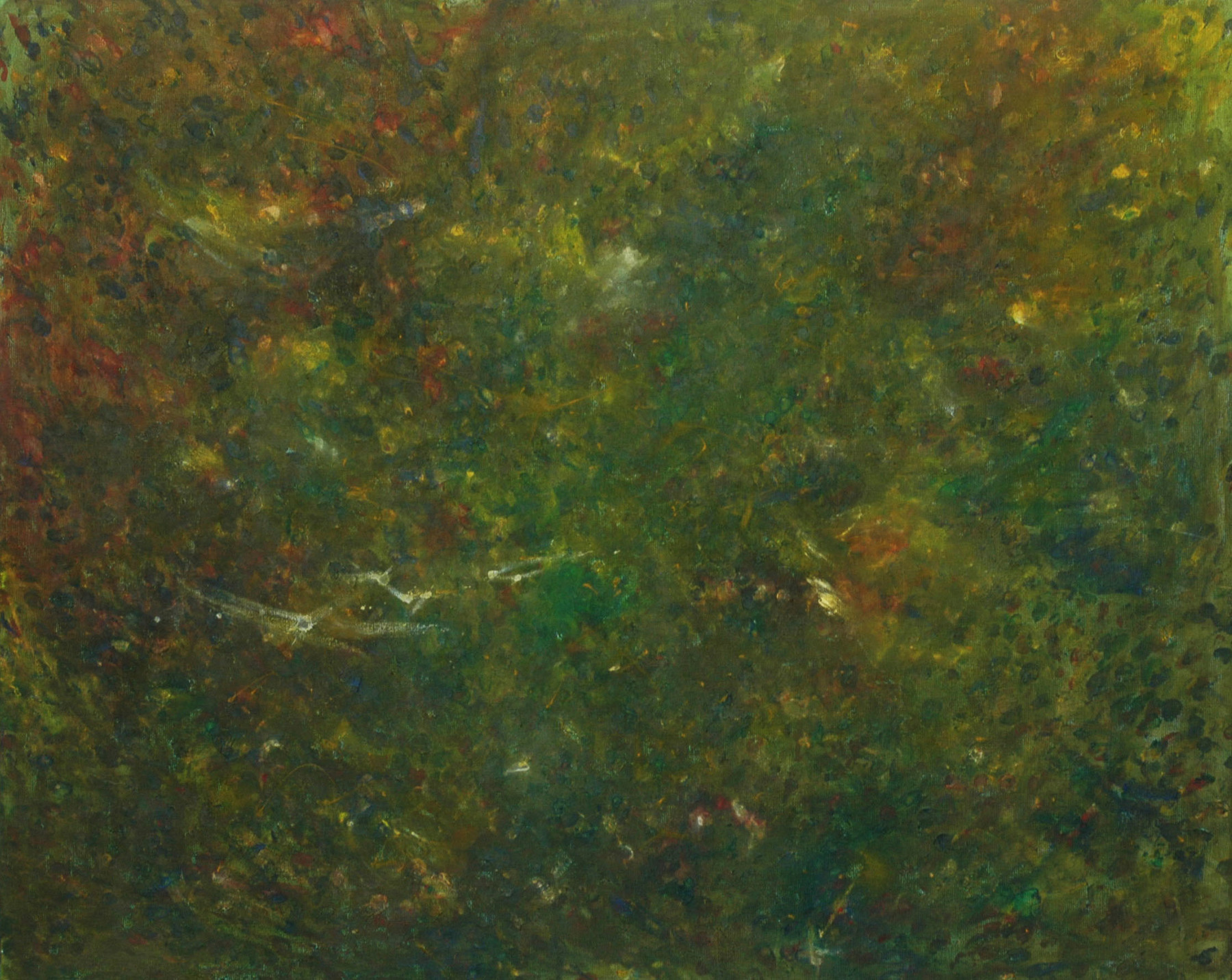 Passing and Becoming  3, 2008, Acryl auf Leinwand, 100.0 × 80.0 cm