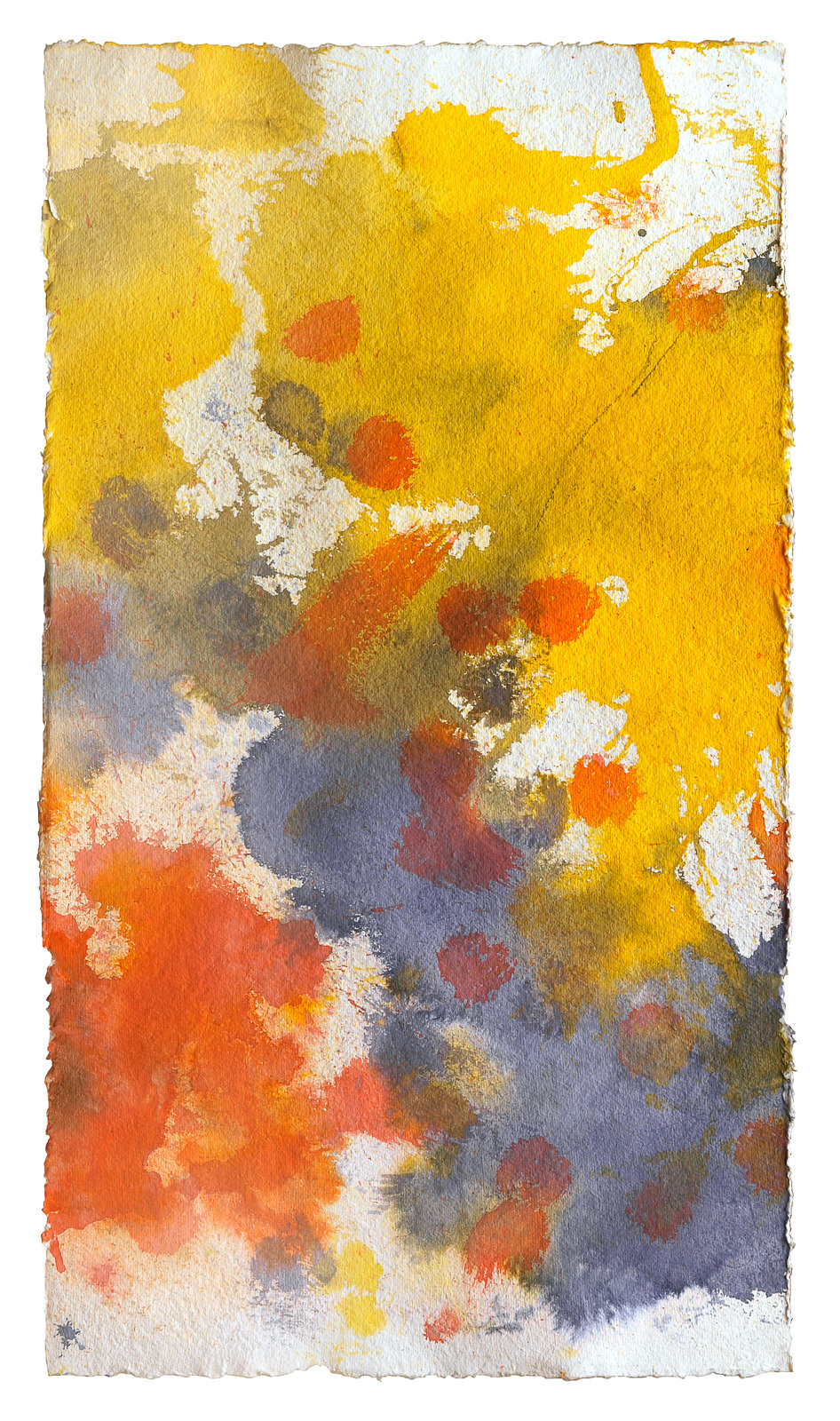 What, 2015, Mixed Media auf Büttenpapier, 54.0 × 100.0 cm
