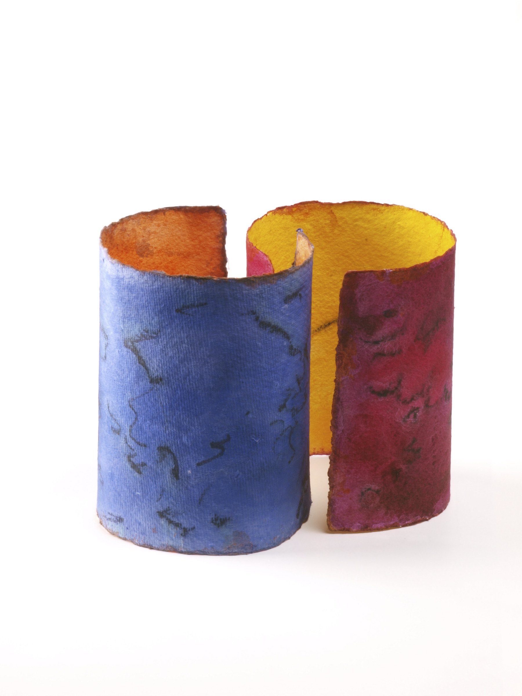2 And…, 2019, Mixed Media auf Büttenpapier, 2 à 15.0 × 15.0 cm
