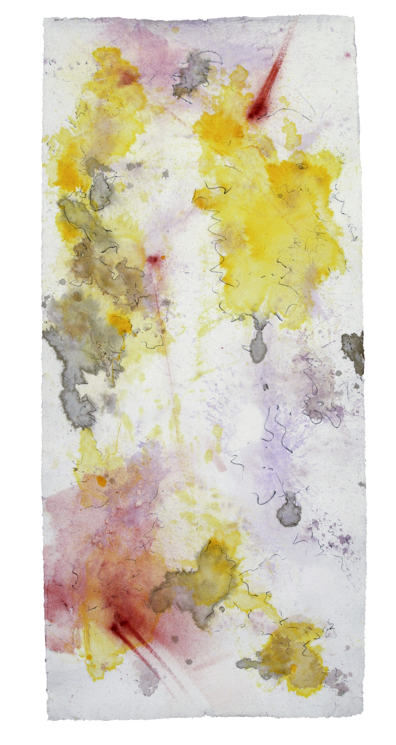 Flash, 2016, Mixed Media auf Büttenpapier, 100.0 × 200.0 cm