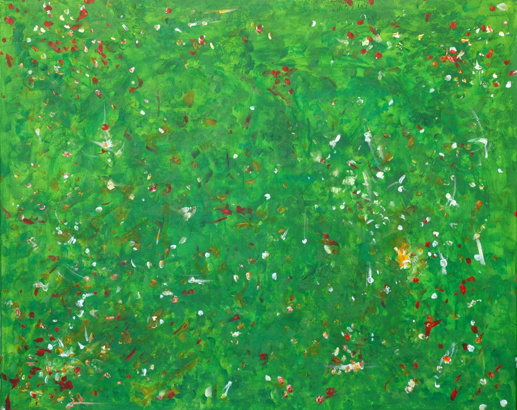 Passing and Becoming 5, 2008, Acryl auf Leinwand, 100.0 × 80.0 cm