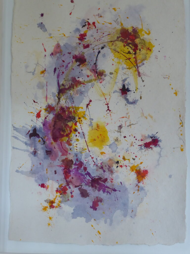 What Will Be 4, 2018, Mixed Media auf Büttenpapier, 67.0 × 100.0 cm