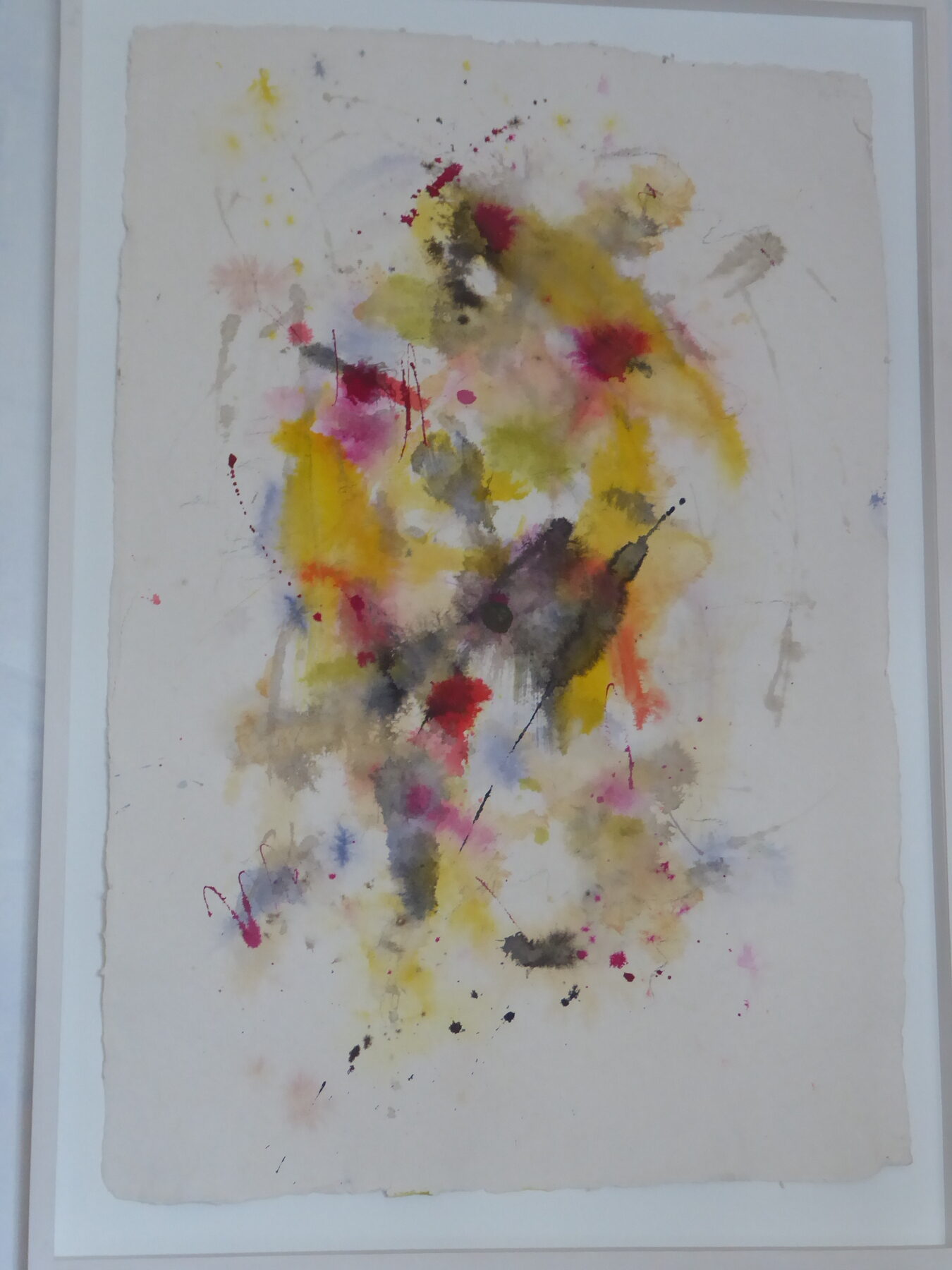 What Will Be 2, 2018, Mixed Media auf Büttenpapier, 67.0 × 100.0 cm