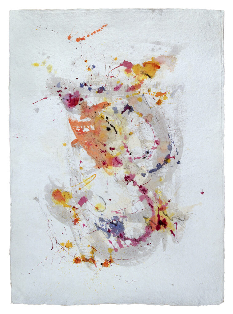 Self, 2018, Tusche auf Büttenpapier, 100.0 × 140.0 cm