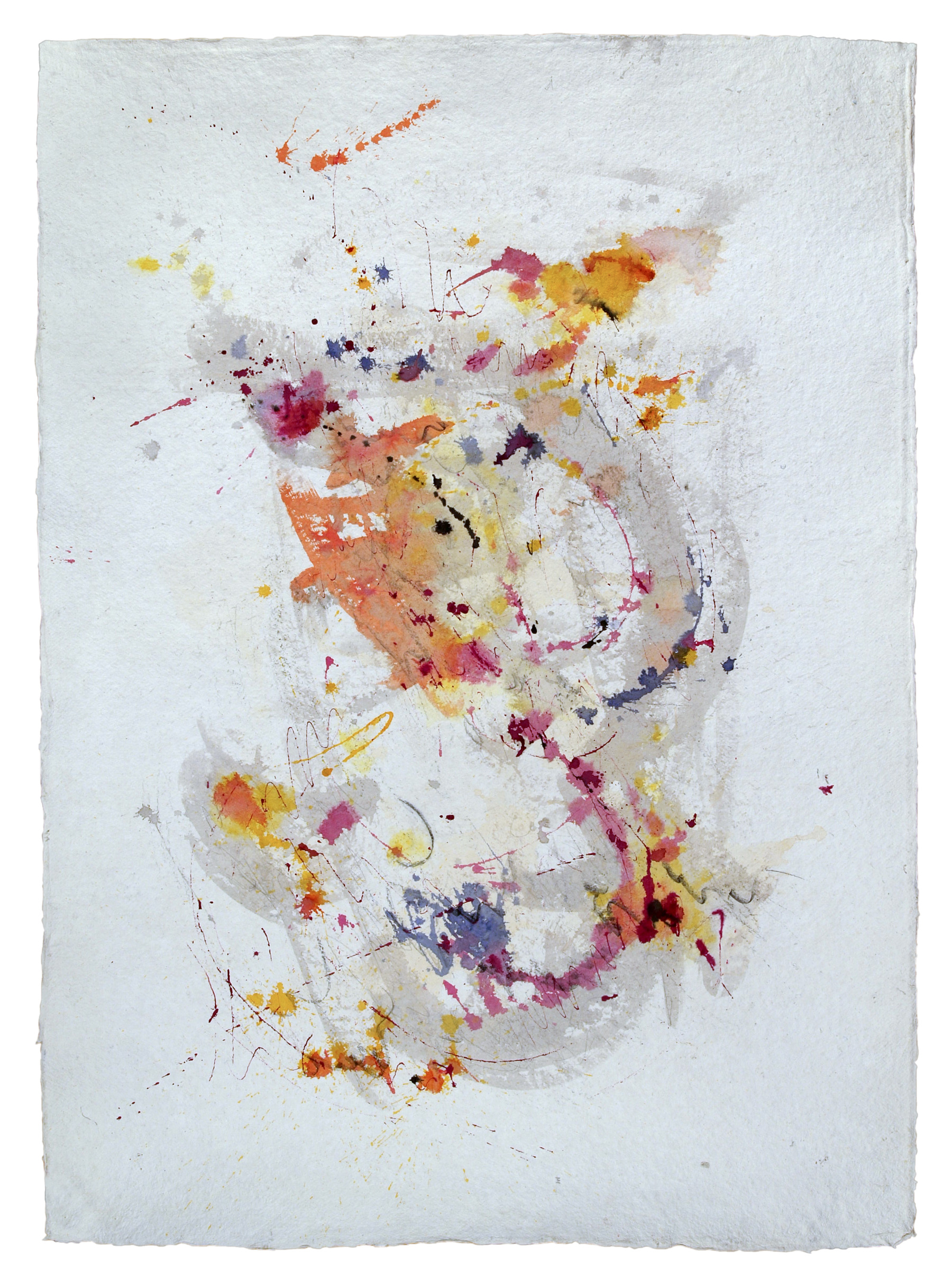 Self, 2018, Tusche auf Büttenpapier, 100.0 × 140.0 cm