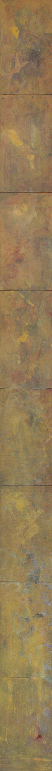 Free so I, 2014, Acryl auf Malkarton, 15.0 × 200.0 cm
