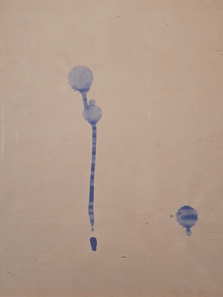 By Chance, 1990, Mixed Media auf Papier, 20.0 × 27.0 cm