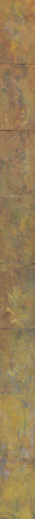 Free so II, 2014, Acryl auf Malkarton, 15.0 × 200.0 cm
