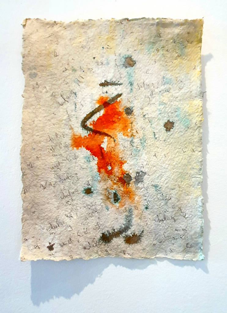 What Will Be 10, 2021, Mixed Media auf Büttenpapier, 28.0 × 37.0 cm