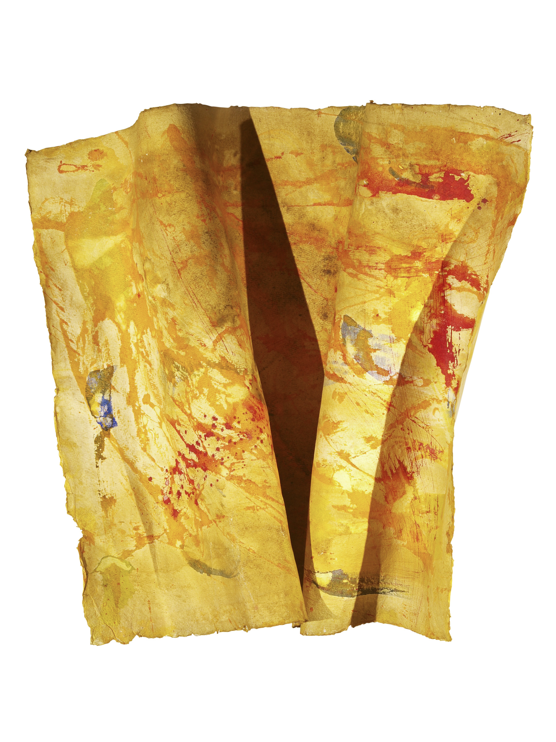 Sculpture 22, 2022, Mixed Media auf Büttenpapier, 56.0 × 56.0 cm