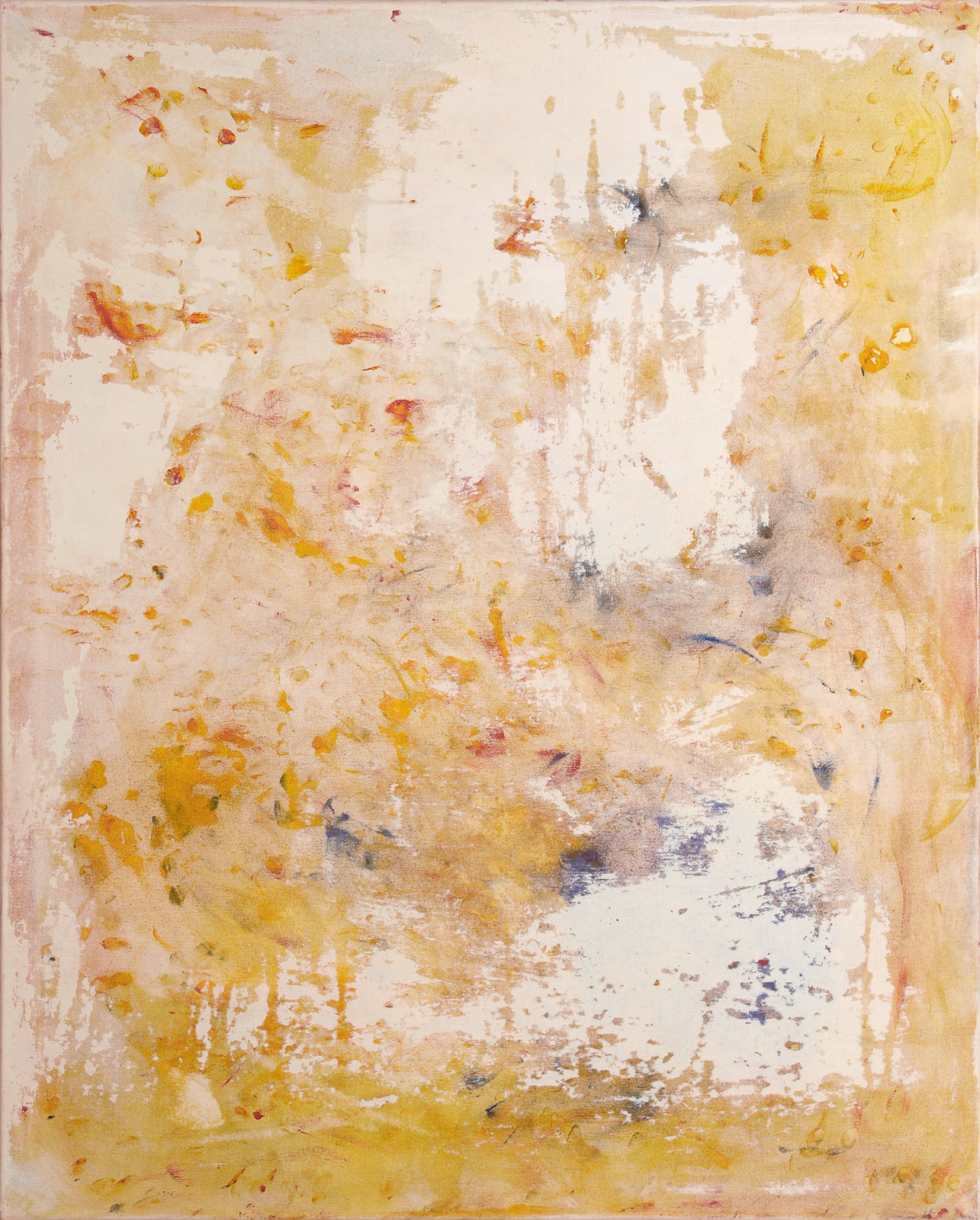 Open Growing, 2013, Acryl auf Leinwand, 80.0 × 100.0 cm