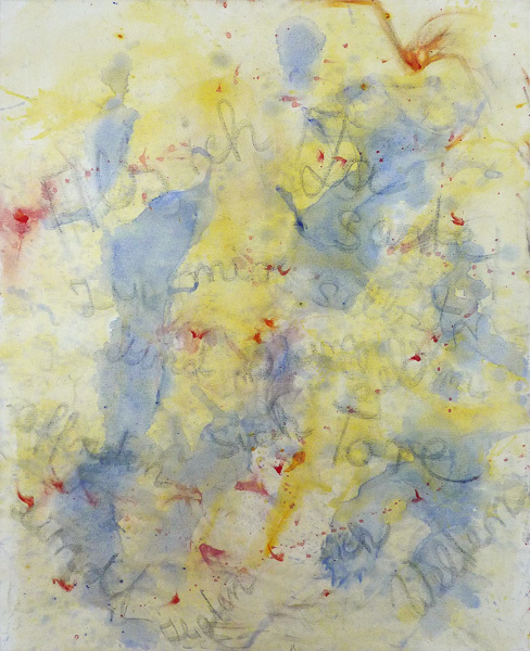 Gates – Worlds, 2012, Acryl auf Leinwand, 80.0 × 100.0 cm