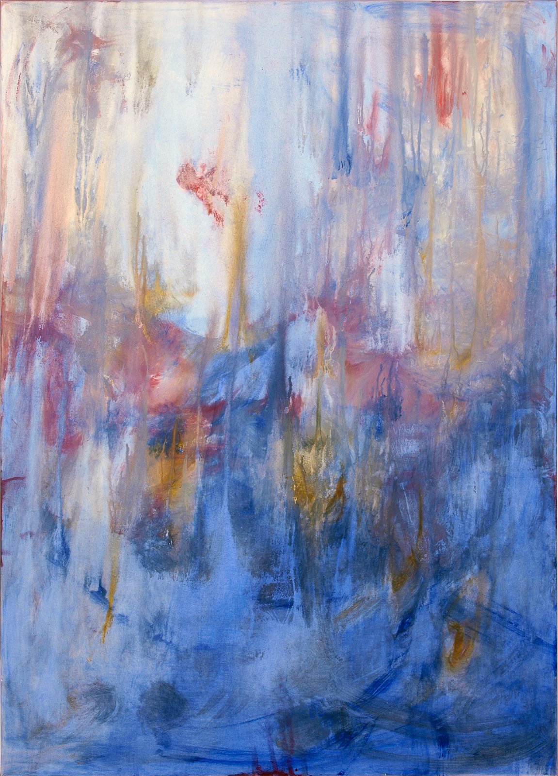 Here, 2012, Acryl auf Leinwand, 100.0 × 140.0 cm