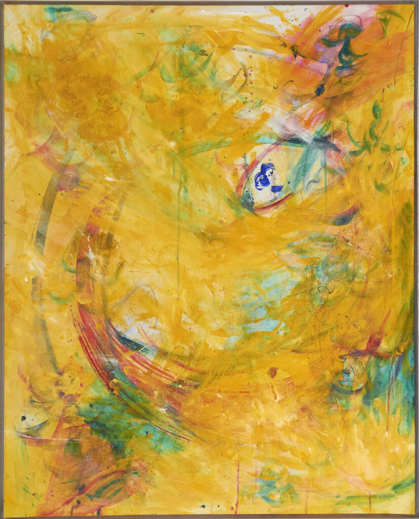 Doing, 2006, Acryl auf Leinwand, 80.0 × 100.0 cm