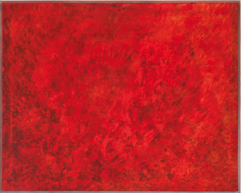 Connecting, 2006, Acryl auf Leinwand, 100.0 × 80.0 cm