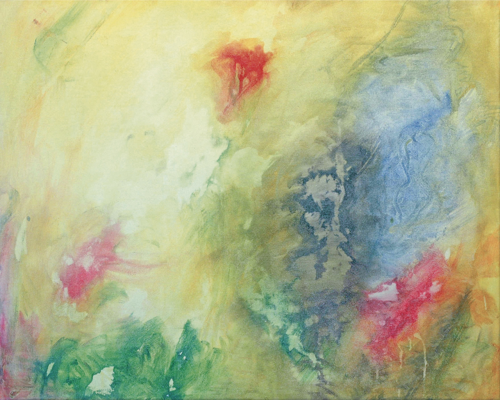 Passing and Becoming 13, 2008, Acryl auf Leinwand, 100.0 × 80.0 cm