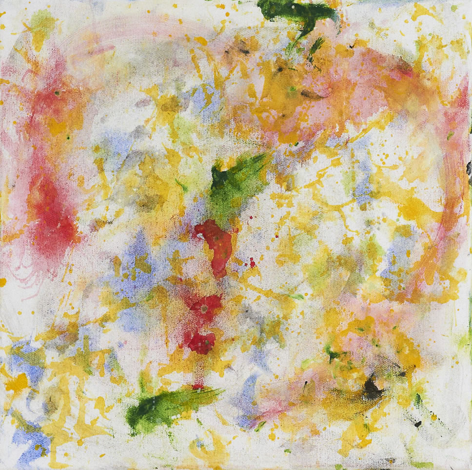 Elements+play, 2011, Acryl auf Leinwand, 40.0 × 40.0 cm
