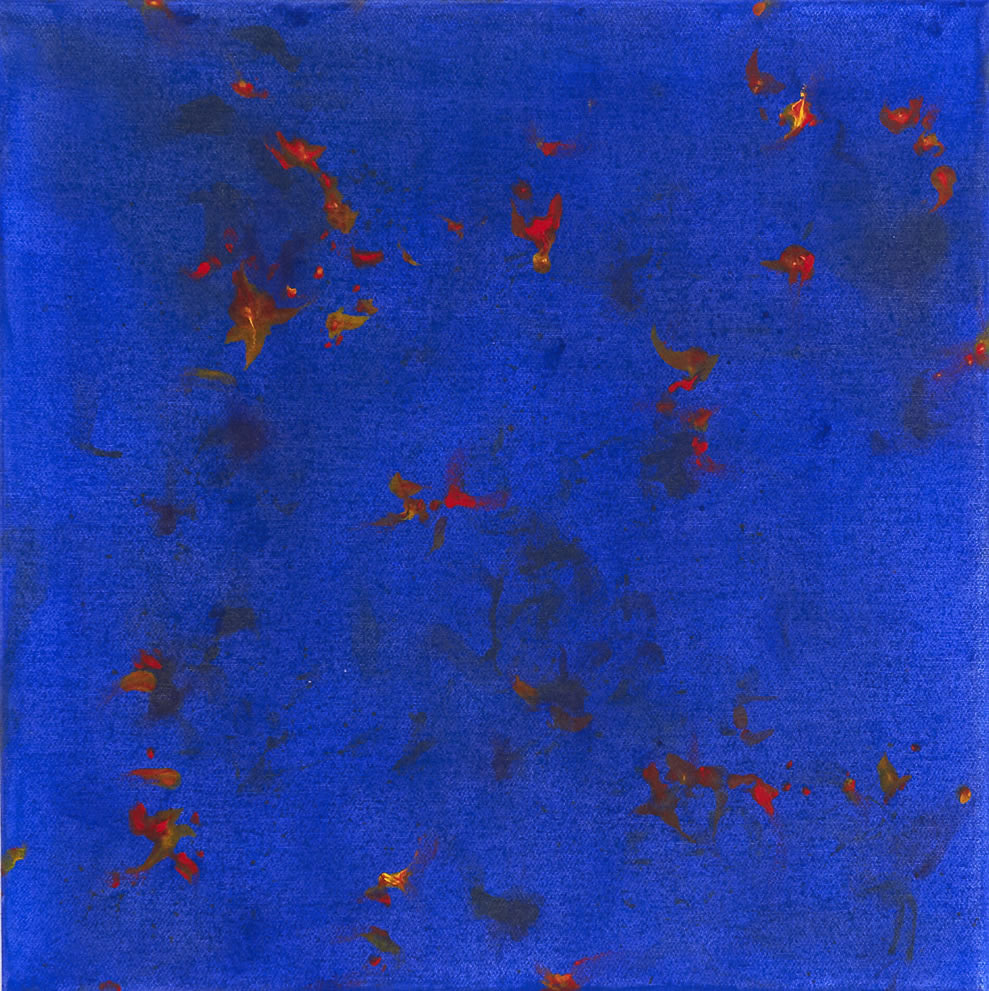 Innersee, 2011, Acryl auf Leinwand, 40.0 × 40.0 cm