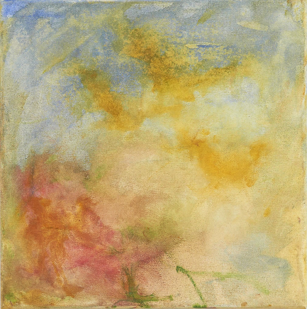 Wings+roots, 2011, Acryl auf Leinwand, 40.0 × 40.0 cm