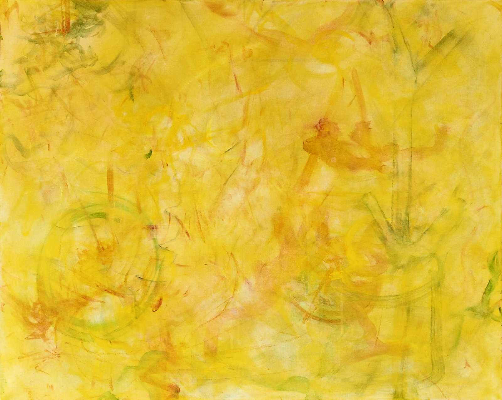 Freeconnected, 2011, Acryl auf Leinwand, 100.0 × 80.0 cm