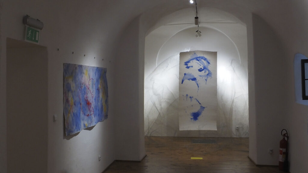 im Raum: Bild 050, 2014, Acryl auf Leinwand, 120.0 × 160.0 cm