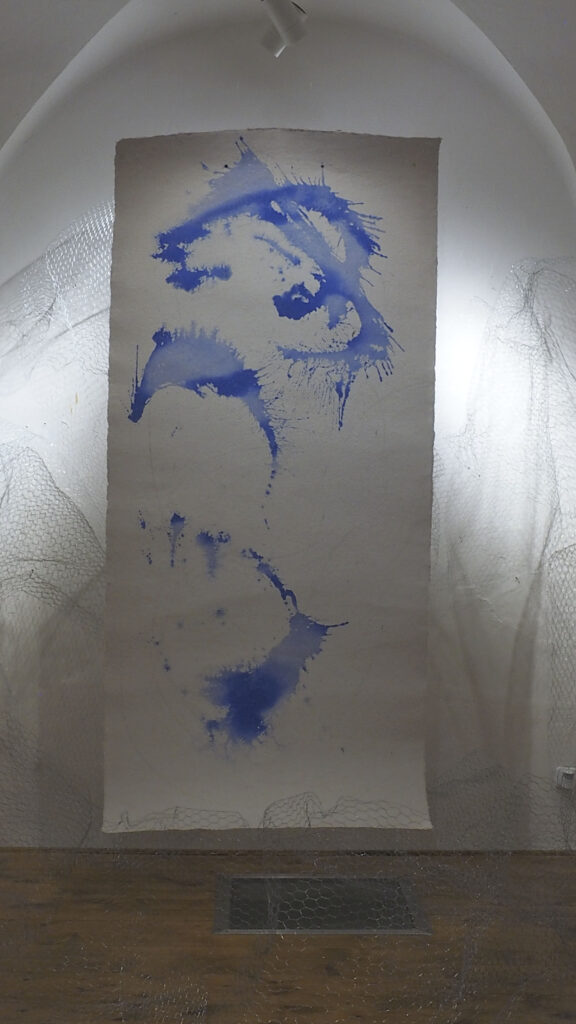 im Raum: Bild 057, 2014, Acryl auf Leinwand, 120.0 × 160.0 cm