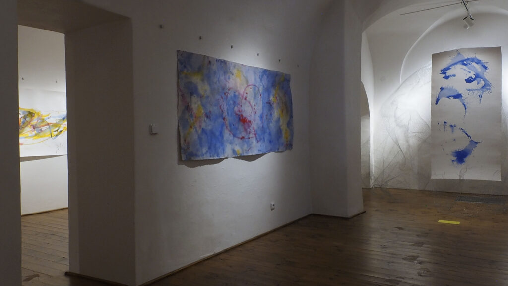 im Raum: Bild 059, 2014, Acryl auf Leinwand, 120.0 × 160.0 cm