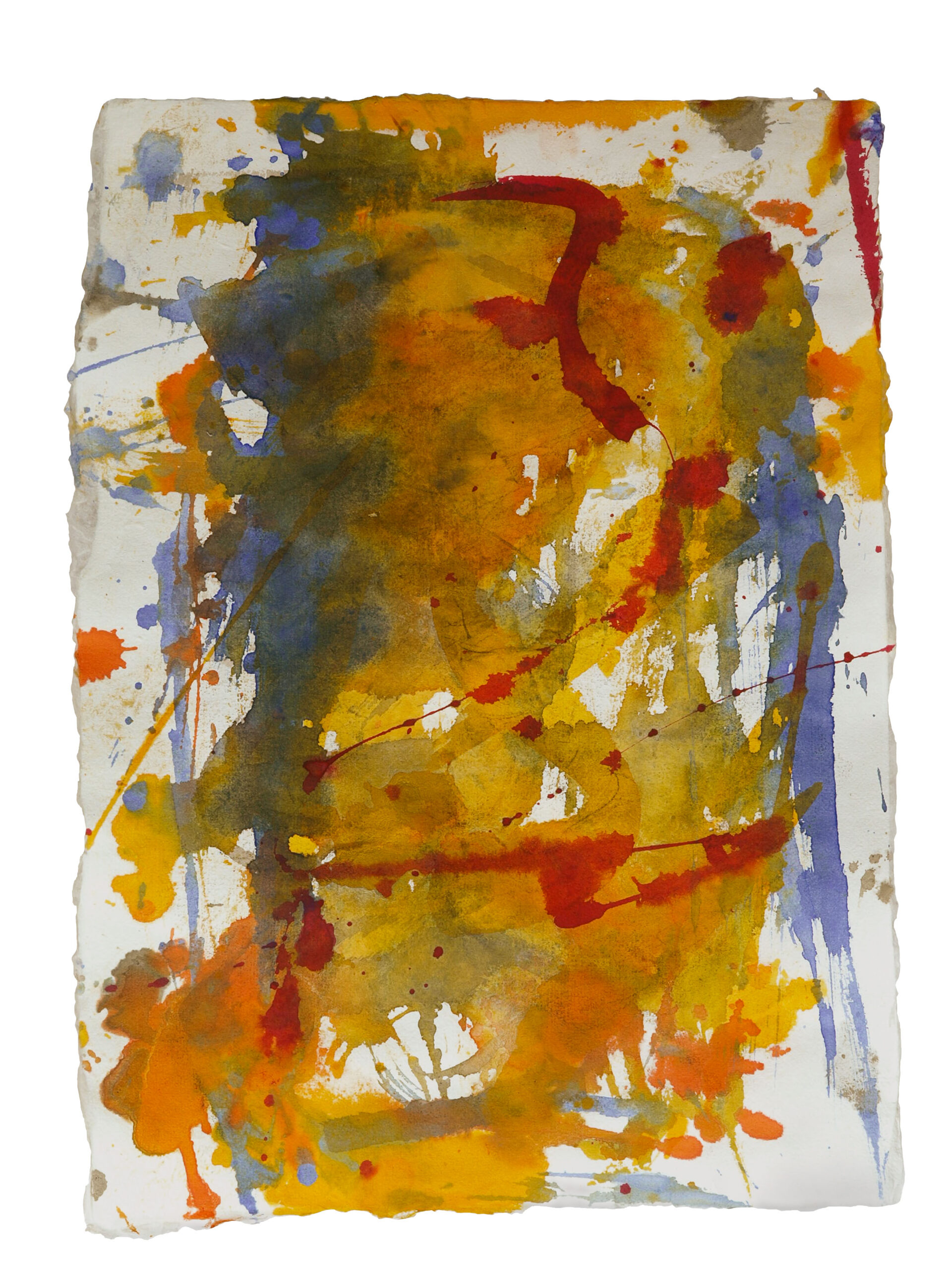 Jungle 3, 2025, Mixed Media auf Büttenpapier, 32 × 42 cm