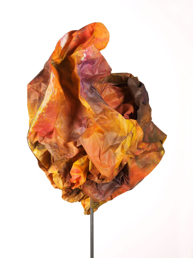Object 11 — view, 2026, Tusche auf Papier, 50 × 50 cm