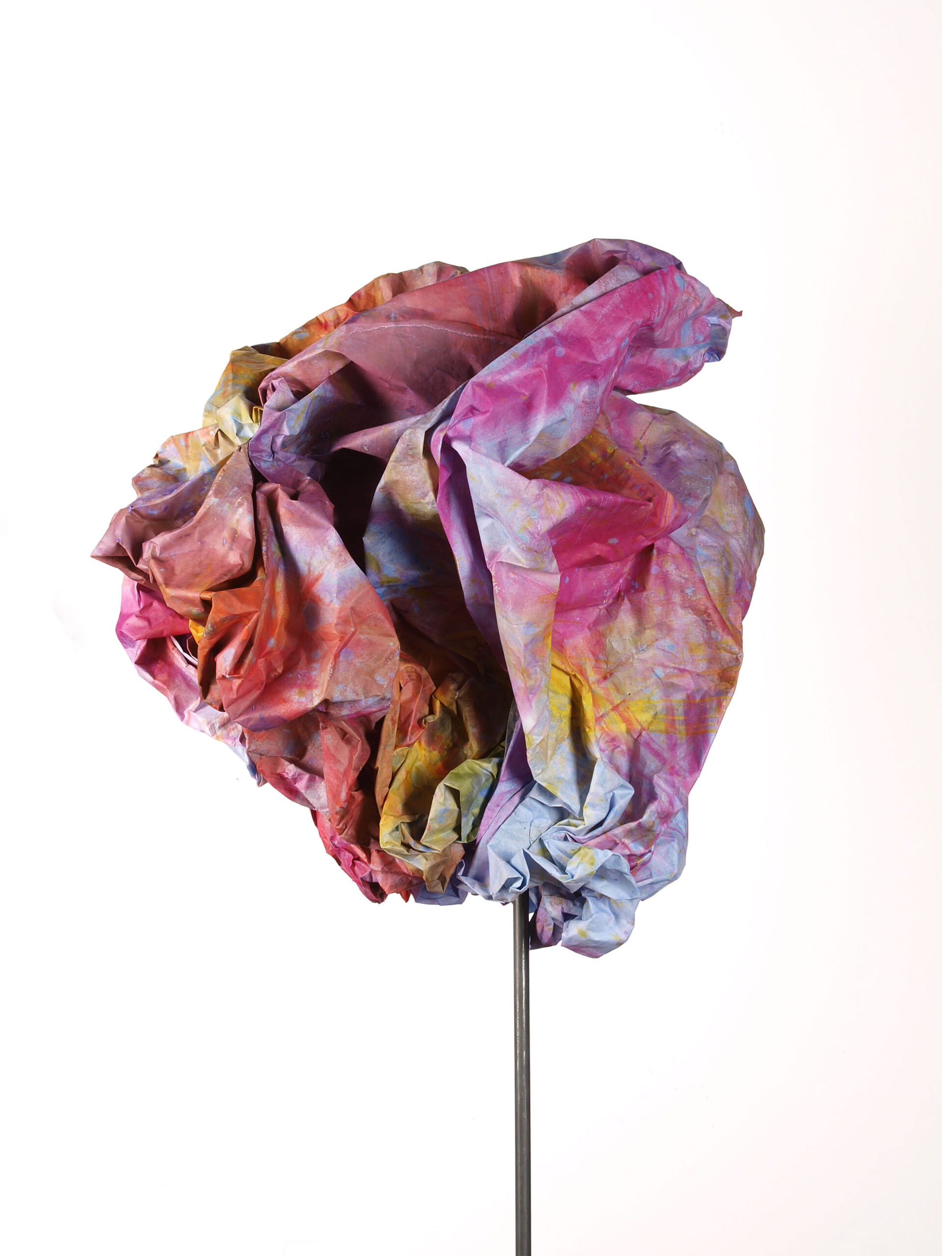 Object 12 — view, 2026, Tusche auf Papier, 44 × 43 cm
