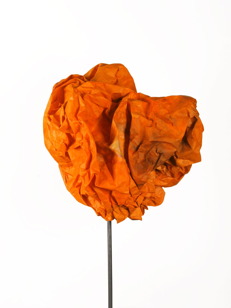 Object 17 — view, 2026, Tusche auf Papier, 36 × 40 cm