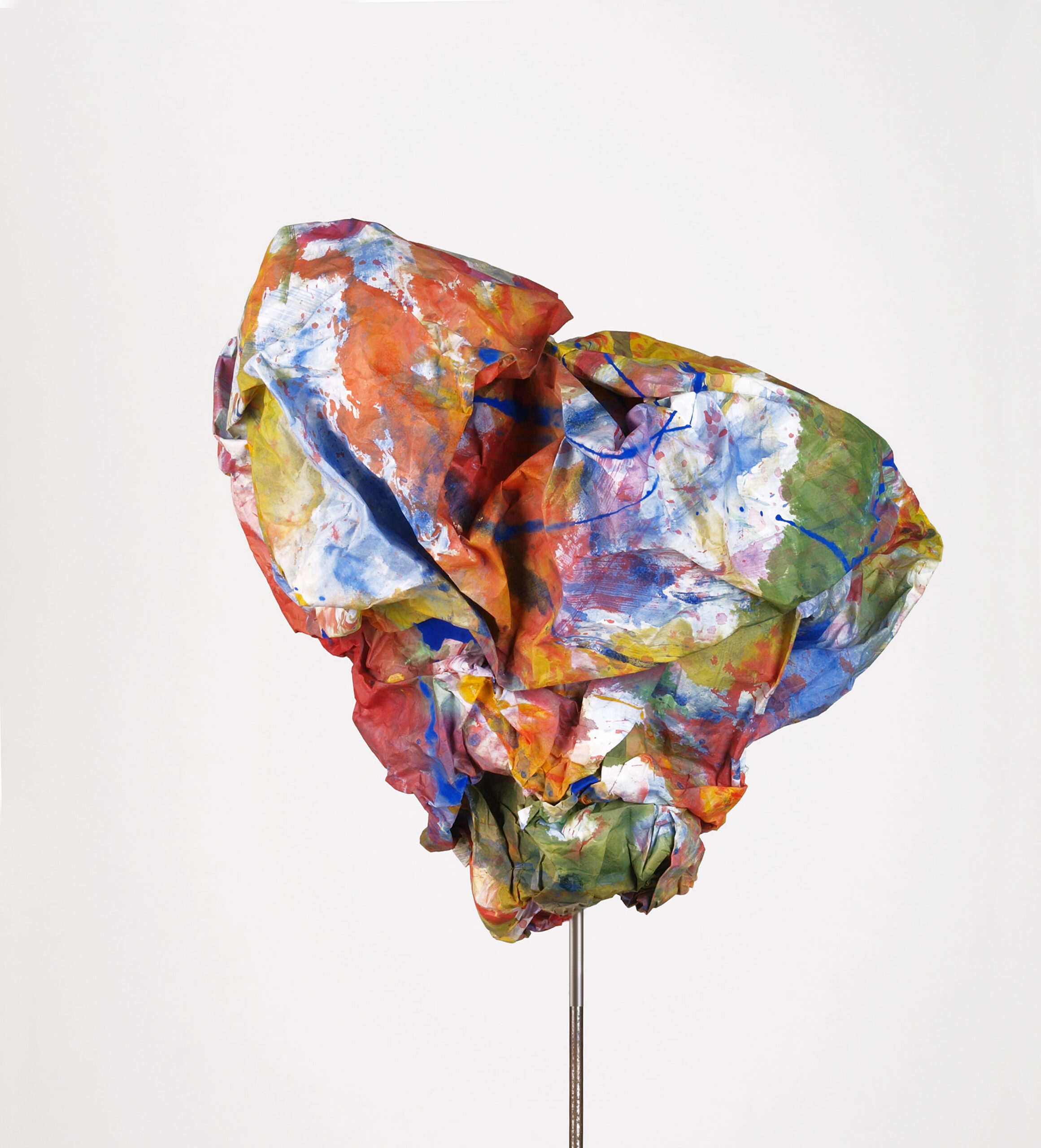 Object 1 — view, 2026, Tusche auf Papier, 46 × 38 cm