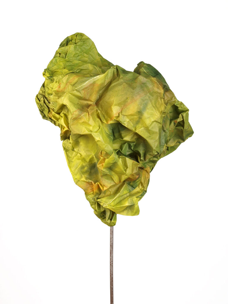 Object 2 — view, 2026, Tusche auf Papier, 42 × 42 cm