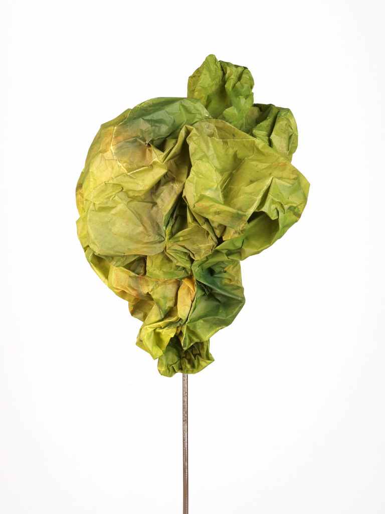 Object 2 — view, 2026, Tusche auf Papier, 42 × 42 cm