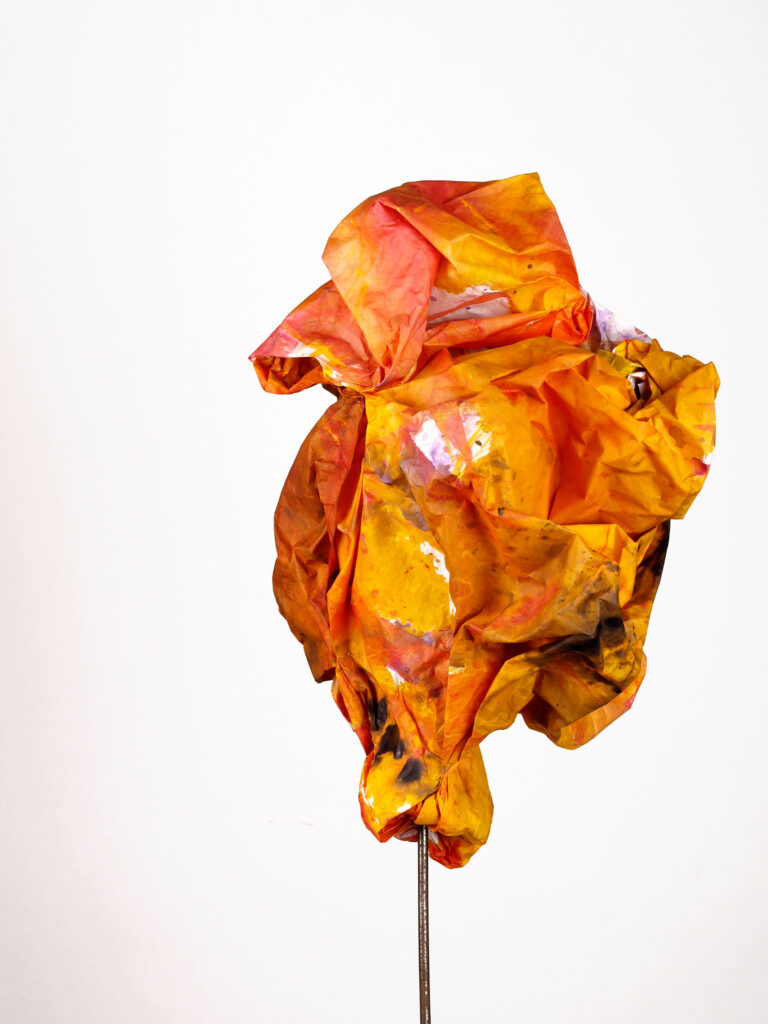 Object 3 — view, 2026, Tusche auf Papier, 45 × 59 cm