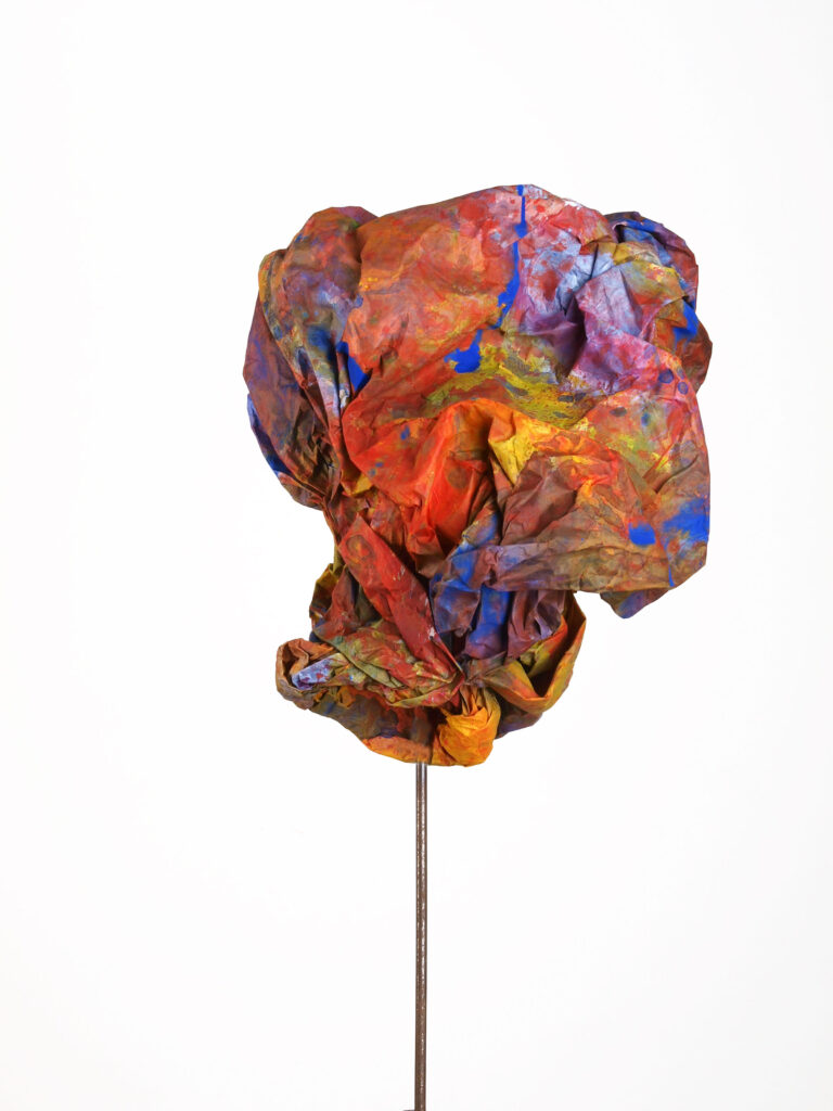 Object 7 — view, 2026, Tusche auf Papier, 50 × 45 cm