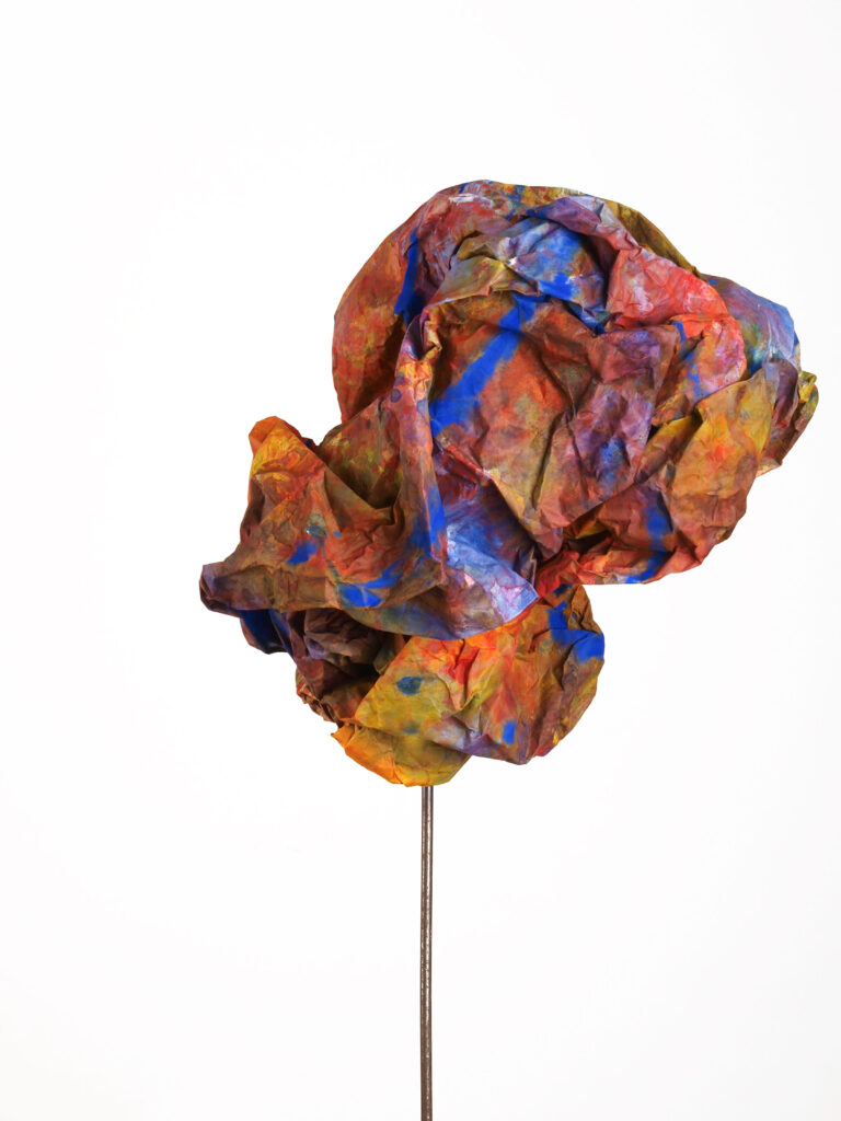 Object 7 — view, 2026, Tusche auf Papier, 50 × 45 cm