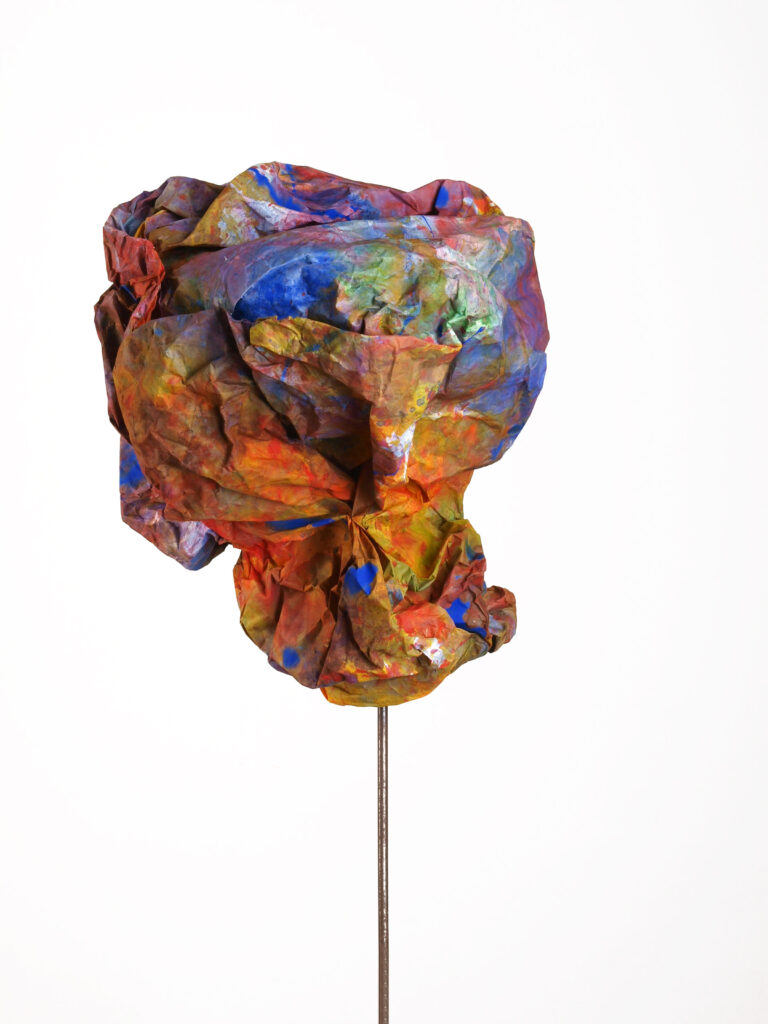Object 7 — view, 2026, Tusche auf Papier, 50 × 45 cm