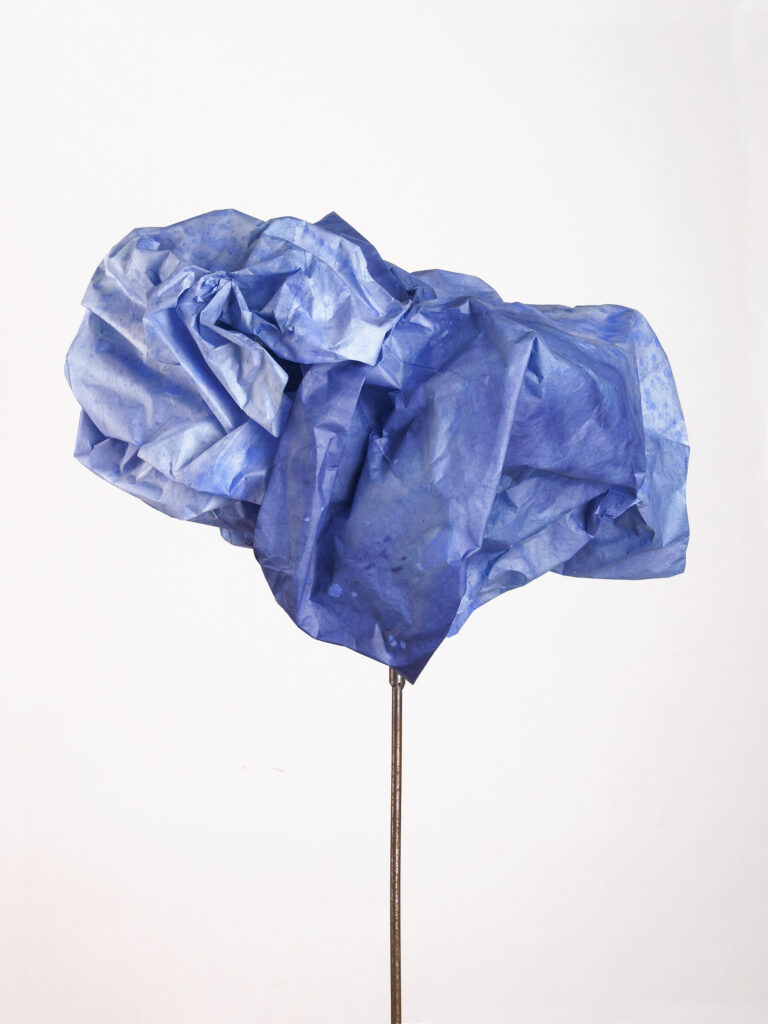 Object 9 — view, 2026, Tusche auf Papier, 55 × 40 cm
