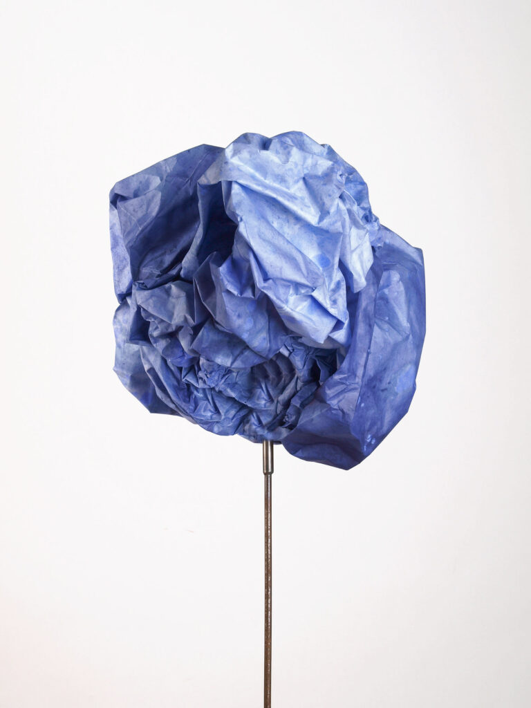 Object 9 — view, 2026, Tusche auf Papier, 55 × 40 cm